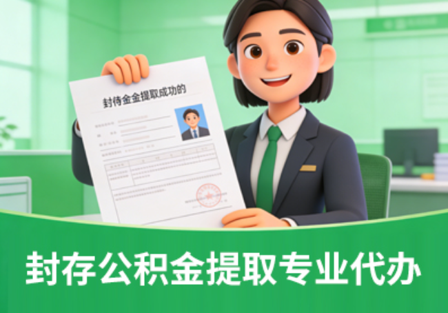济宁封存公积金代办提取